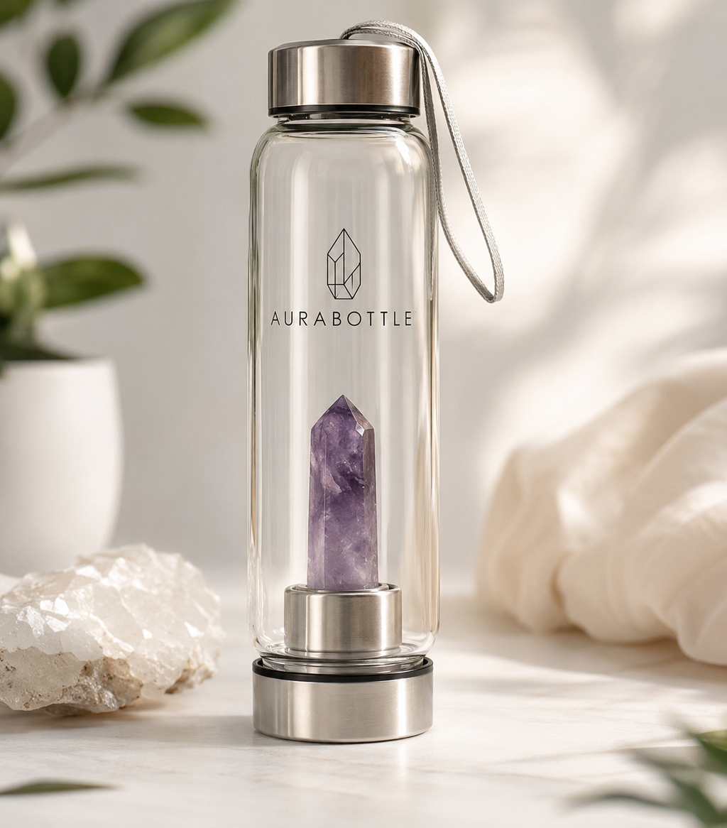 AuraBottle™ Crystal Water Bottle